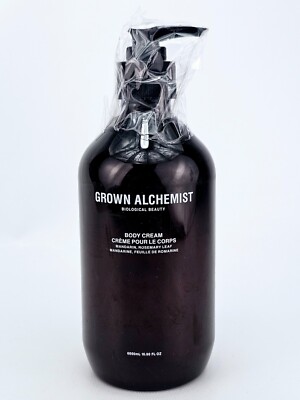 Grown Alchemist Body Cream Lotion Mandarin Rosemary Leaf Pump 16.9 oz