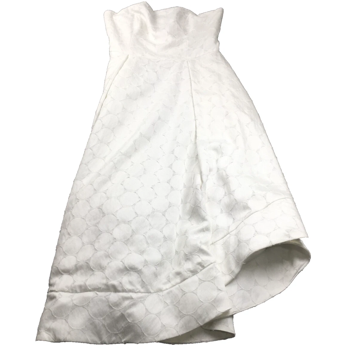 c meo collective white off the shoulder dress C/Meo Collective Used Wedding Dress