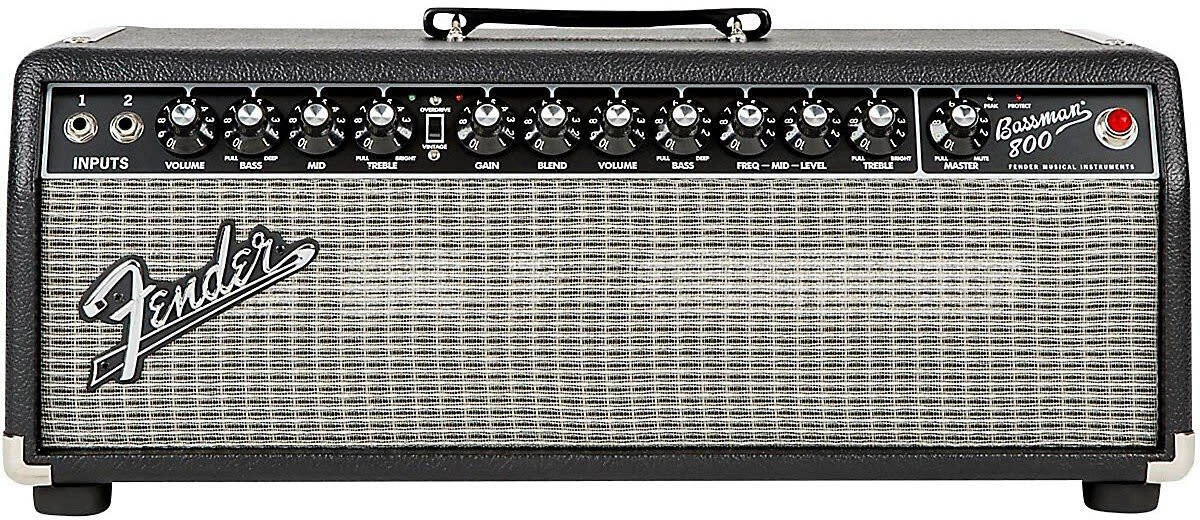 Fender Bassman 800 Bass Head, 800W, Black 885978388622 | eBay