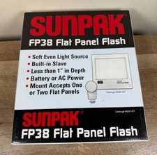 Sun Pack Fp38 Flat Panel Flash *TESTED & WORK...