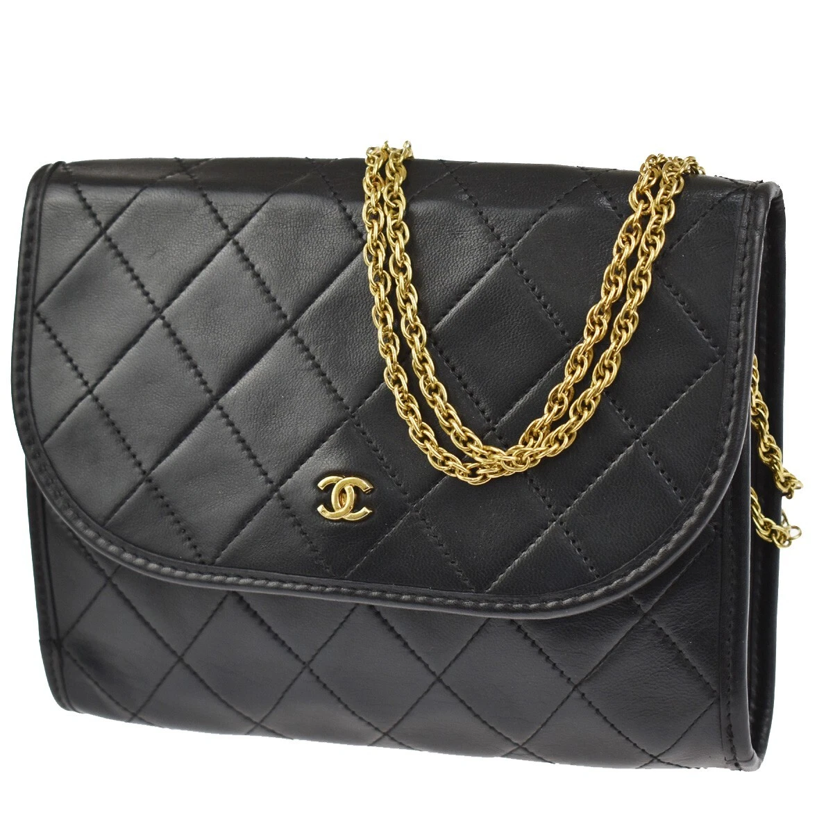 Chanel Chain Shoulder Bag Clutch