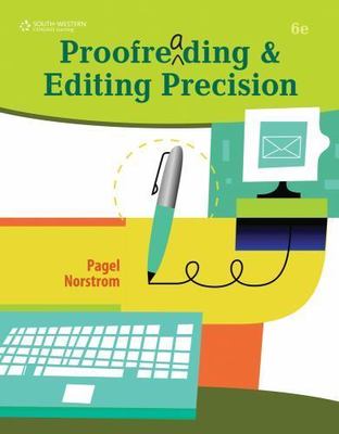 Proofreading and Editing Precision [with CD-ROM]