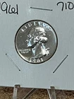 1961 (P) Washington Quarter 90% Silver  Proof   # PJ710