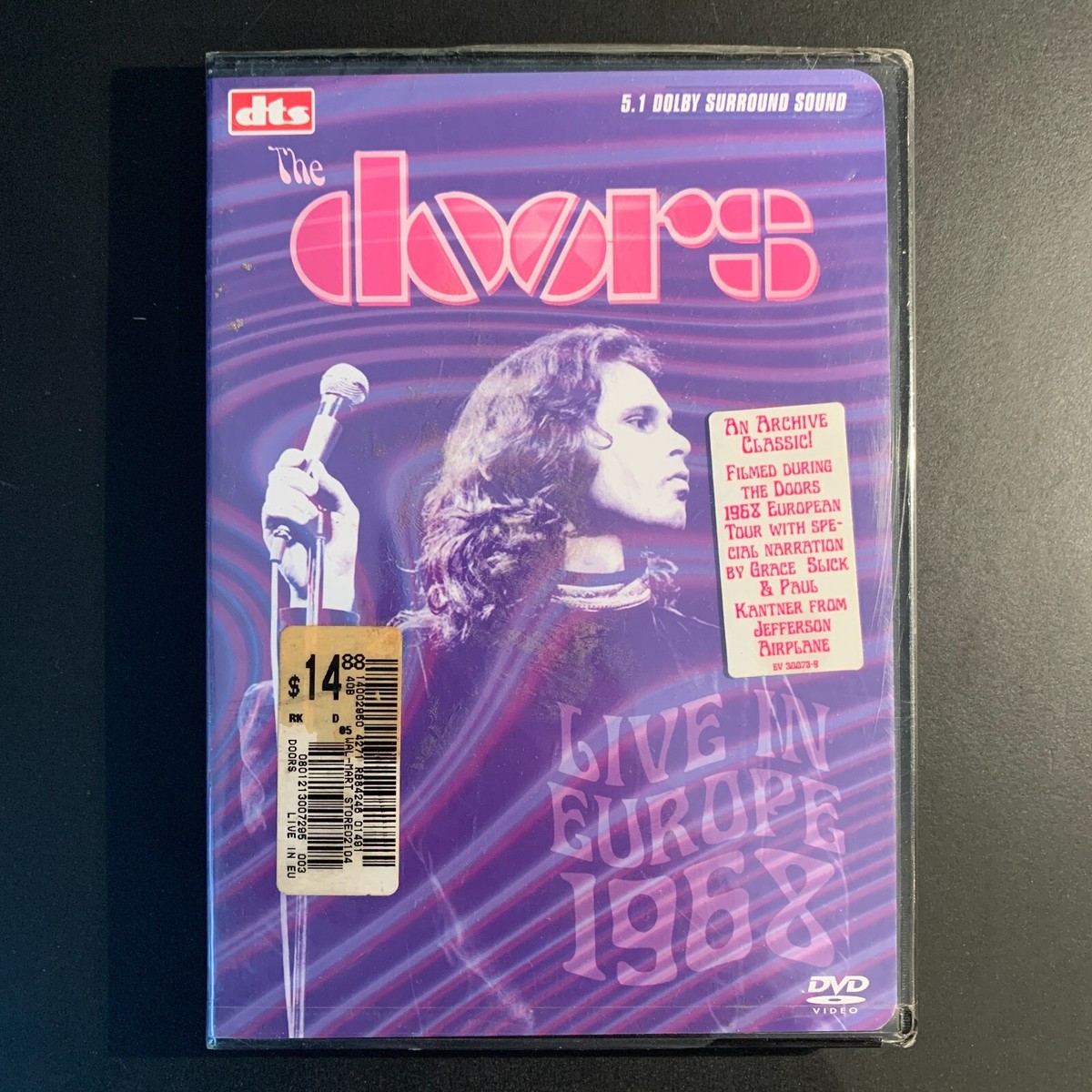 The Doors 1968 DVD - '68 European Tour - Still Sealed! - NTSC DVD