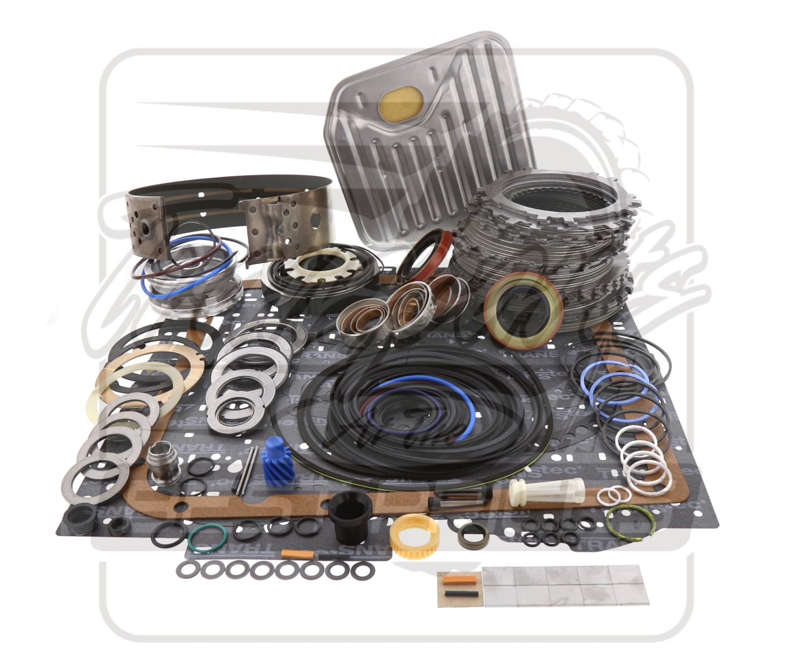 700R4 4L60 Transmission Deluxe Rebuild Kit 85-87 + Corvette servo  pump kit more