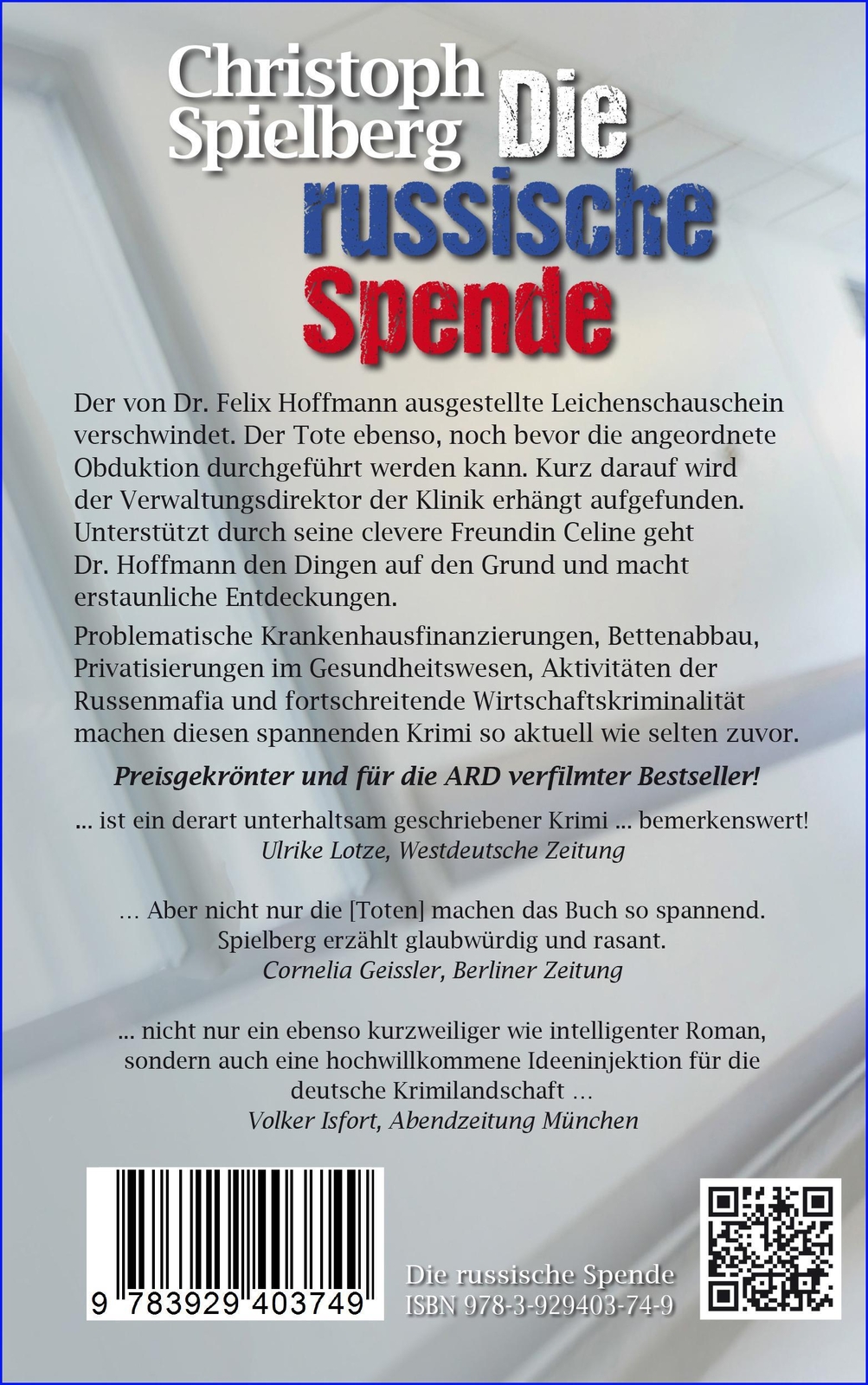 Thumbnail - Christoph Spielberg | Die Russische Spende | Taschenbuch | Deutsch