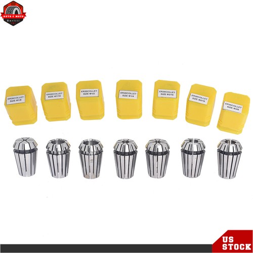 ER11/ER16/ER20/ER25/ER32/ER40 Spring Collet Set For CNC Milling Lathe Machine - Picture 6 of 26