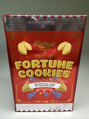 Fortune Cookies Strategy Game Unique Mystical Fate Family Fun 3-5 Players Age 8+
