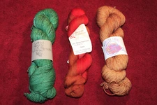Wollmeise Wildstar Fiber Primrose Yarn Co lot of 3 Hanks