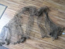 1 Authentic Fishing Net ~ Old Vintage Fish Netting ~ Nautical Maritime Decor