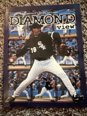 Diamond View Magazine 1997 Chicago White Sox Program Jamie Navarro Edition6 Vol2