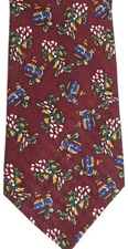 Mark Alexander Men's Novelty Silk Tie 58.5" X 3.75" Colorful Presents