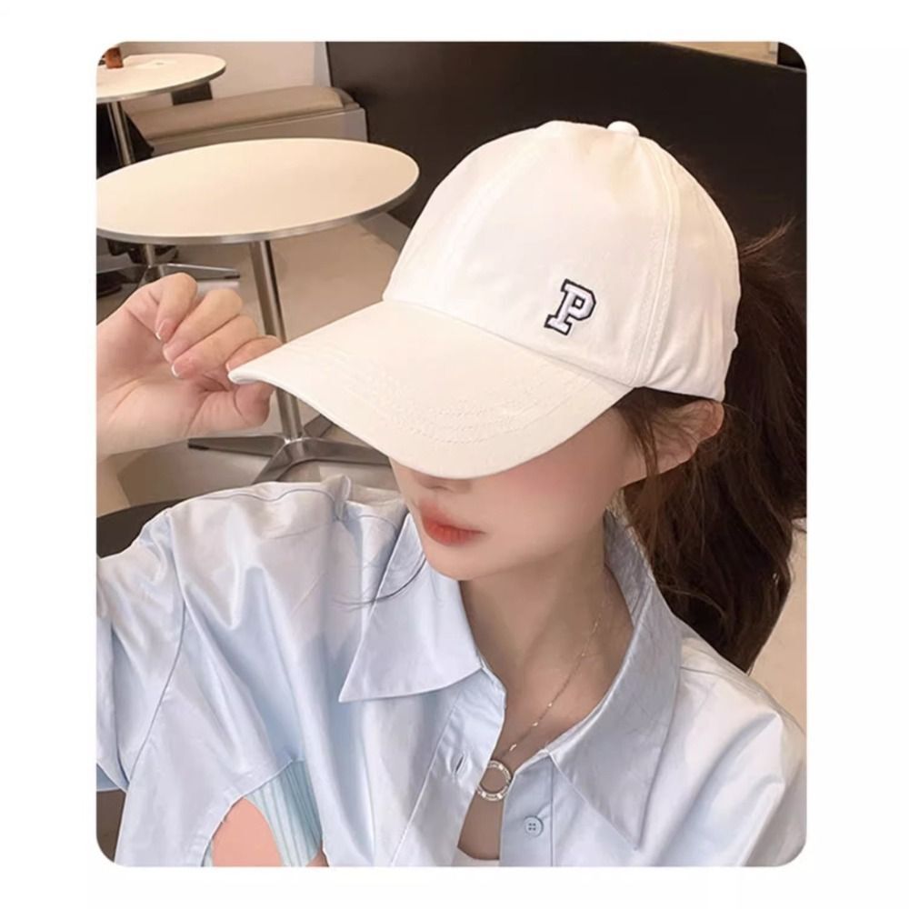 APL Cappelli da Baseball Versatili Lettere Ricamo Cappelli Protezione Solare per Donna