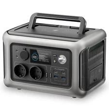 Portable Power Station R600, 299Wh Battery with 2x 600W (1200W Surge) AC Outlets