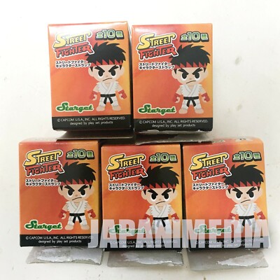 Street Fighter 2 Character Strap Figure Normal ver. 5pc Set Capcom