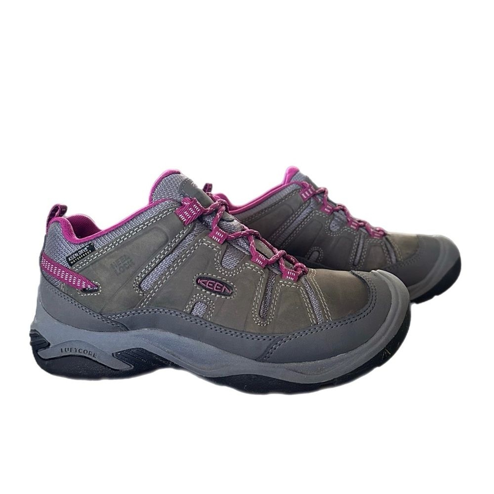 Keen Scarpe da Escursionismo Donna Circadiane Impermeabili Acciaio Grigio Taglia 7