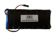 Futaba Tx Transmitter Battery NT8F NC1008F-J Replacement 9.6v 1000mah Nicd