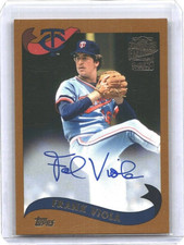 Frank Viola 2021 Topps Archives Fan Favorite Auto 2002 Topps #FFA-FV Twins NM-MT