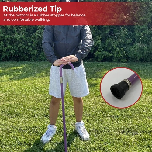 One Piece Brook Soul Solid Cane - Replica Inspired Anime for Cosplay Overall 35"