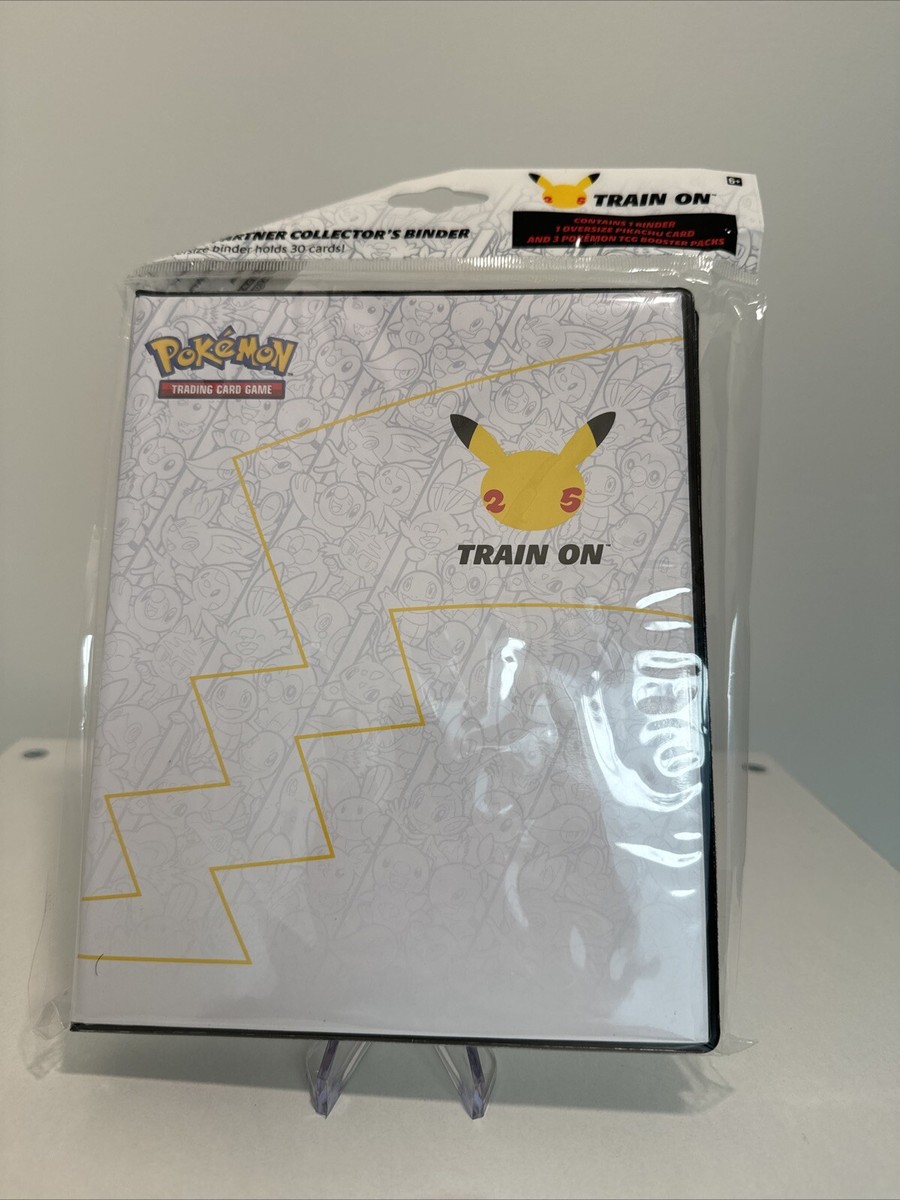 NEW Pokemon 25th Anniversary First Partner Collectors Binder 3 TCG Booster Packs | eBay NEW Pokemon 25th Anniversary First Partner Collectors Binder 3 TCG Booster Packs | eBay