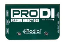Radial ProDI 1-channel Passive Instrument Direct Box Quick Shipping Quiet DI Box