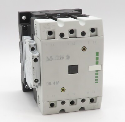 Klöckner Moeller DIL4M Leistungsschütz Contactor 55kW 100V 3p mit 11SIDILM 1S+1Ö