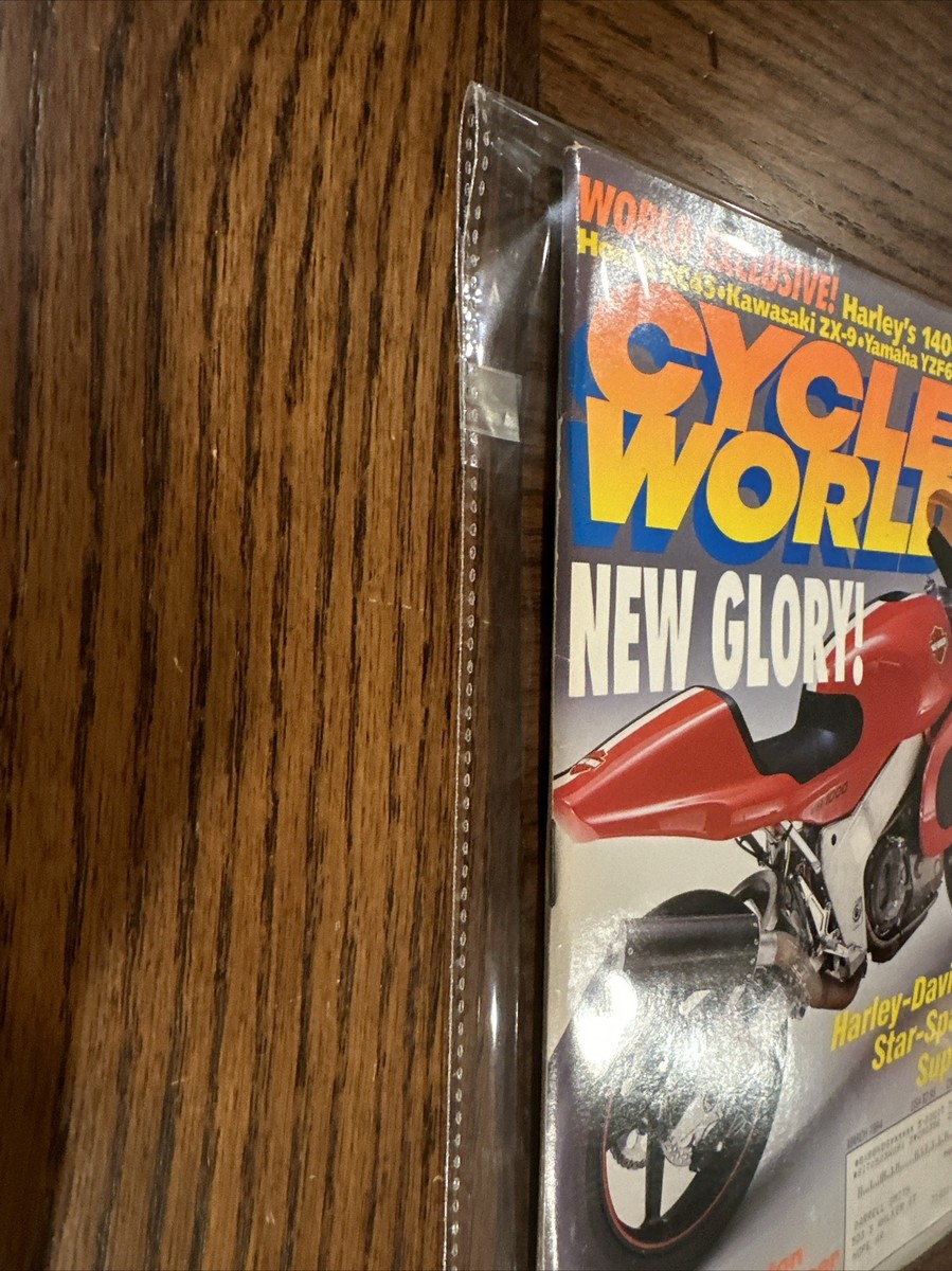 ミニマル 32 Cycle World Magazine March 1994 - Harley's VR1000 / Honda RC45