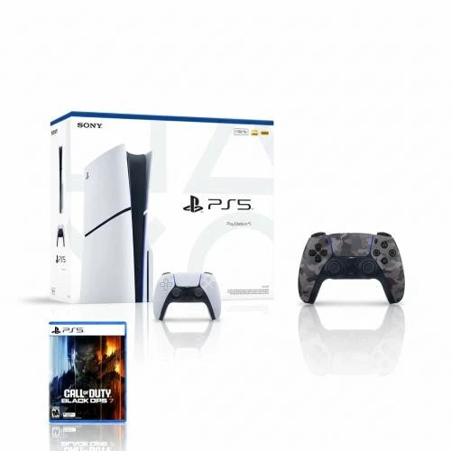 PlayStation 5 Slim Console 1TB + PlayStation 5 DualSense Wireless Controller Gra