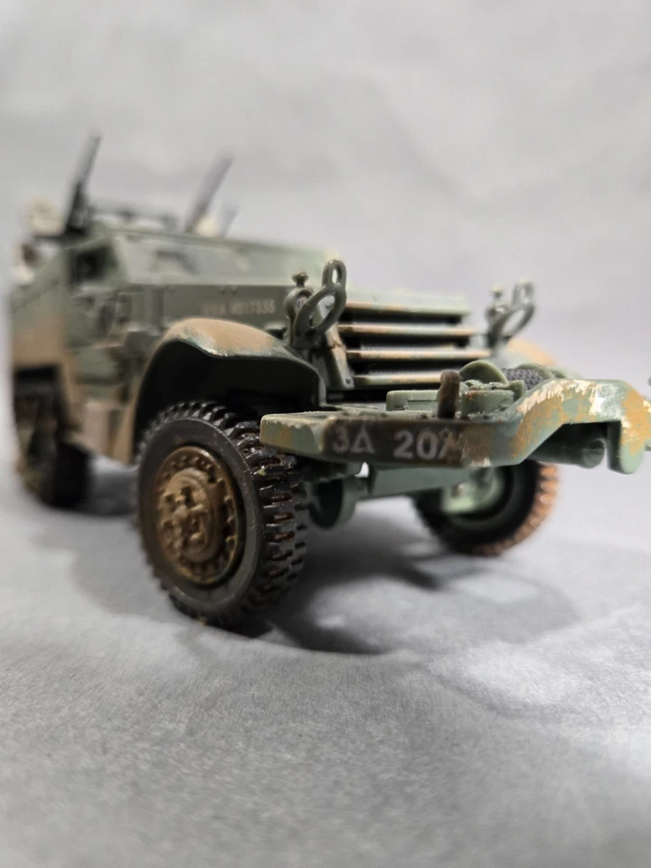 Forces of Valor WW 2 U.S. halftrack for Marx  playset - Image 4 of 4