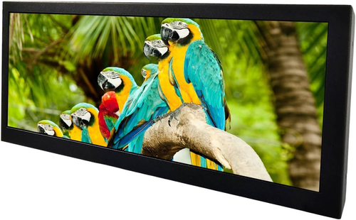 12.3'' Portable IPS LCD Monitor 1920X720 Stretched Bar Display VS123ZJ-V823 with - Picture 2 of 6