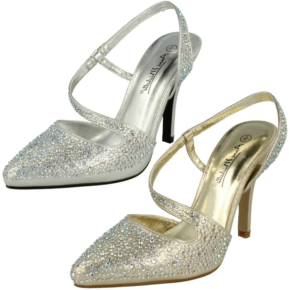 Chaussures De Soir Sling Back Pour Femmes Anne Michelle - Photo 1/1
