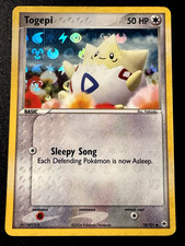 Tarjeta Pokémon Togepi 78/101 EX Leyendas Ocultas Holograma Inverso Raro HP