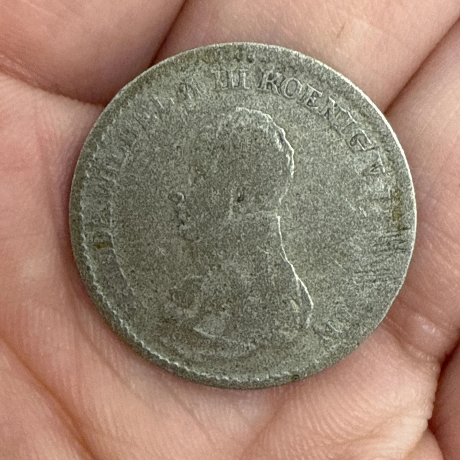 Monnaie Prusse 4 Groschen 1817