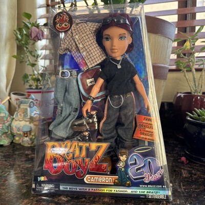 Bratz 20 Yearz Special Anniversary Edition Cameron Boy Fashion Doll with Poster