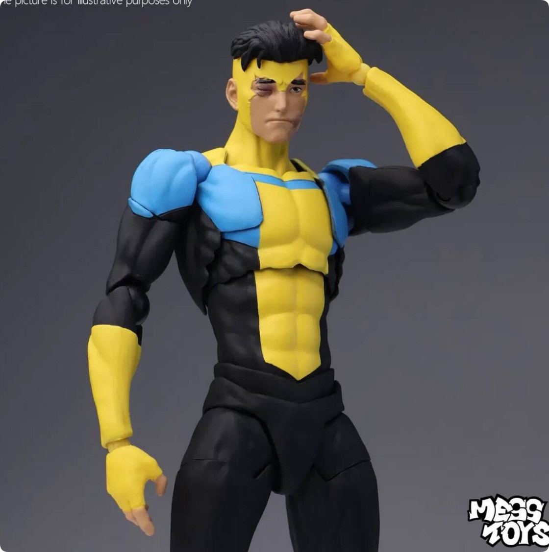 MessToys 1/12 Scale Invincible Mark Grayson Collectible Action Figure Pre-order