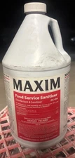 Maxim Food Service Sanitizer Disinfectant & Sanitizer DS 494 1 gallon