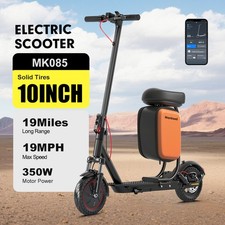 LOT of Innovation in One: Foldable Adult E-Scooter with Dual Shocks, Seat App