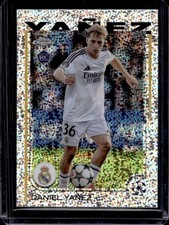 2024-25 Topps Chrome UEFA Daniel Yanez RC Speckle Refractor #66 Real Madrid