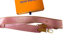 Louis Vuitton Shoulder Strap Adjustable Crossbody Shoulder Replacement Pink