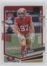 2023 Panini Clearly Donruss Gold Nick Bosa #44 zg6