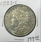 1883-S Morgan Dollar - Looks AU - Lustrous - Old Cleaning