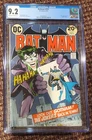 BATMAN #251 NEAL ADAMS CLASSIC JOKER COVER CGC GRADED NM 9.2 1973 KEY ISSUE