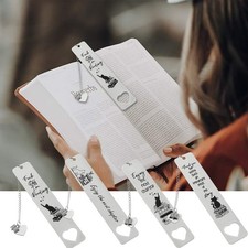 Cat Bookmarker Bookmark Stainless Steel Reading Page Book Mark Gift