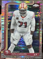 2025 Topps Chrome Trent Williams Silver Pulsar #265