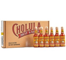 6PACK Cholula Original Hot Sauce 5fl oz Multipack Great Sauce Lover Gift Set ,