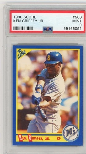 Ken Griffey 1990 Score #560 PSA 9