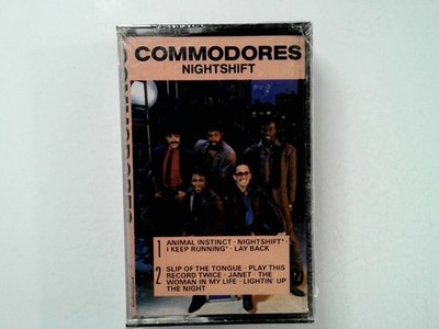 Commodores Nightshift Cassette 1985 Motown