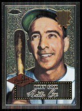 2002 Topps Chrome Reprint Billy Cox #52R-13
