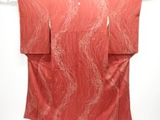 7752716: JAPANESE KIMONO / ANTIQUE KIMONO / TAISHO ROMAN STYLE / SILK / WOVEN AB