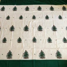 Spode  Christmas Tree Print  Shower Curtain